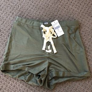 NWT Olive Green Shorts